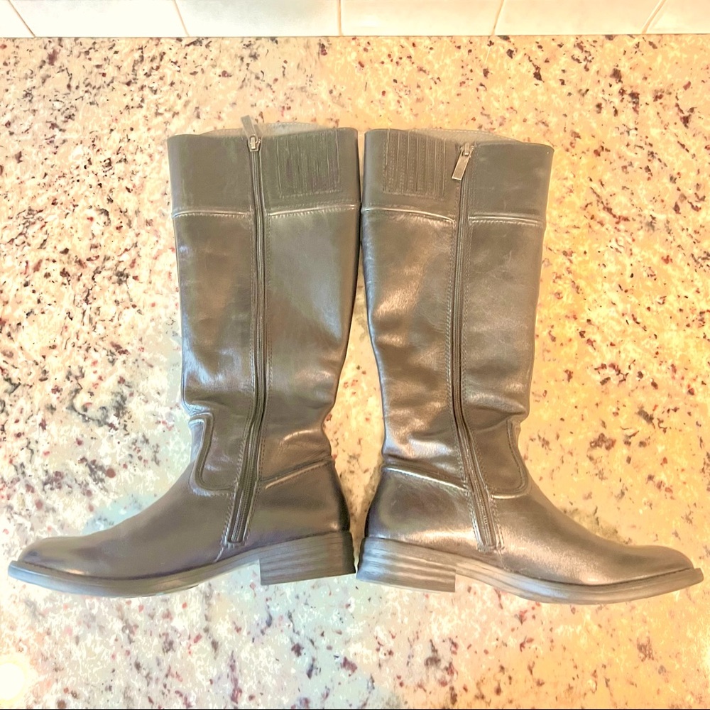 Bússola Black leather boots size 7